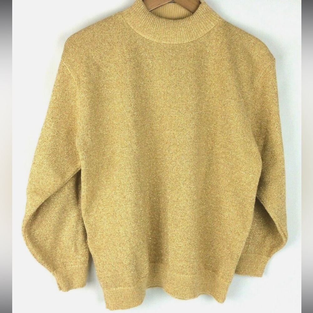 Vintage Alfred Dunner gold sweater